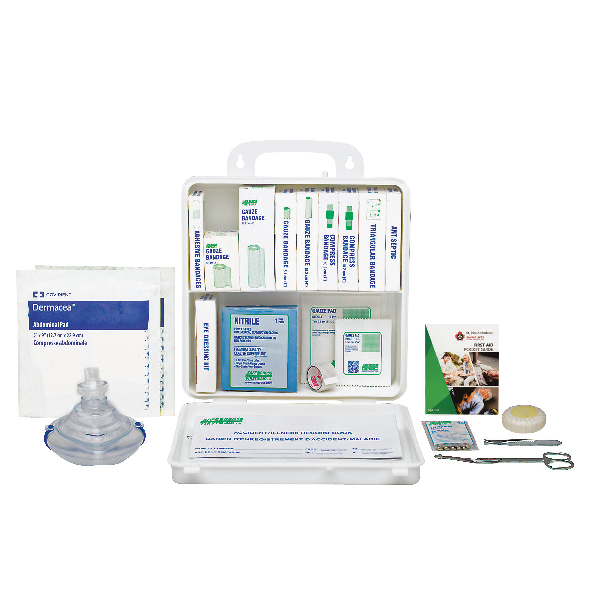 SASKATCHEWAN, FIRST AID KIT, TABLE 10, SMALL, 24 UNIT, Eco Medix