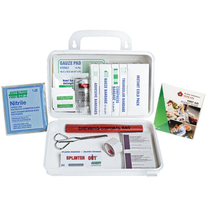 BRITISH COLUMBIA, RESTAURANT/FOOD PROCESSING STANDARD, FIRST AID KIT #3, METAL w/ADJ