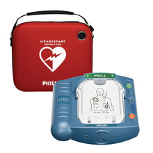 AED, PHILIPS, HEARTSTART ONSITE w/PAD CARTRIDGE & BATTERY, ENGLISH