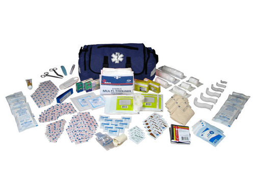 Eco Medix Basic First Responder Trauma Kit - Navy - ECOMEDIX