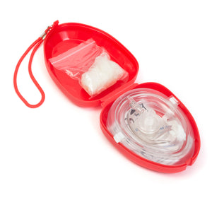 Pocket CPR Mask With Red Hard Case - Eco Medix