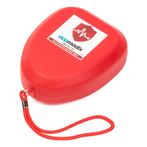 Pocket CPR Mask With Red Hard Case - Eco Medix