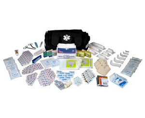 Eco Medix Basic First Responder Trauma Kit - Black - ECOMEDIX